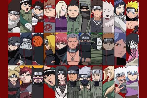Name All The Naruto Characters Quiz Narucrot
