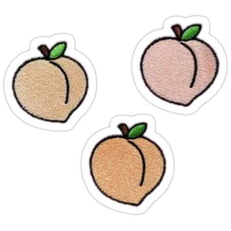 Peach Emoji Drawing. 