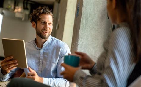 Multiethnic Group Of Happy Business People Working Together In Office