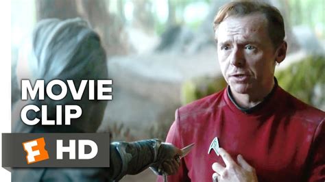 Star Trek Beyond Movie Clip Scotty Meets Jaylah 2016 Simon Pegg