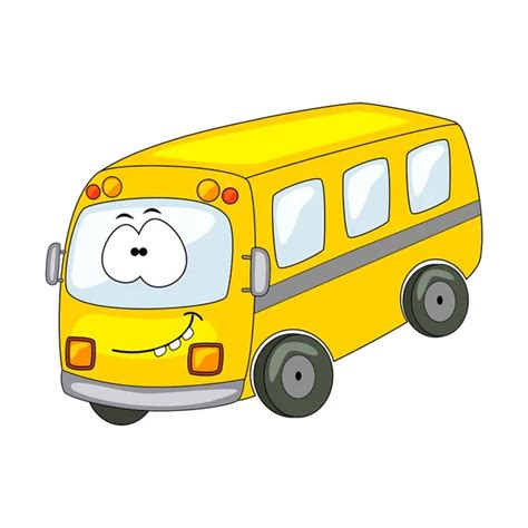 Cartoon School Bus Stock Vector Image By ©yayayoyo 6439369