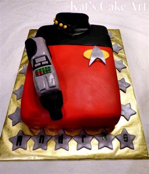 Star Trek Next Gen Birthday Cake Star Trek Cake Cake Special