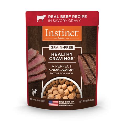 Instinct Healthy Cravings Grain Free Cuts And Gravy Real