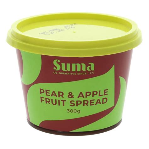 Suma Pear And Apple Fruit Spread 300g Nourishie Nourish Health Food