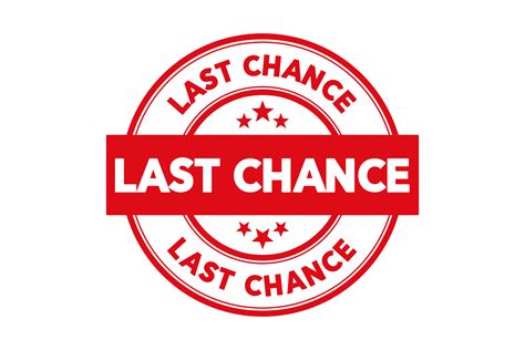 Round Last Chance Stamp Psd Psdstamps