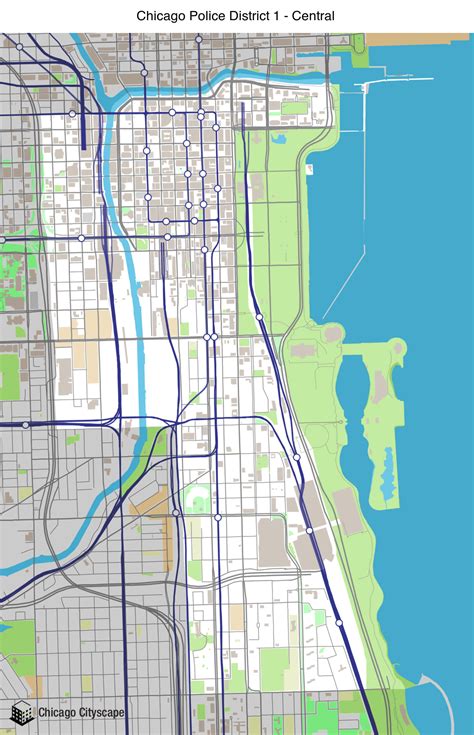 Chicago Police Districts Map New