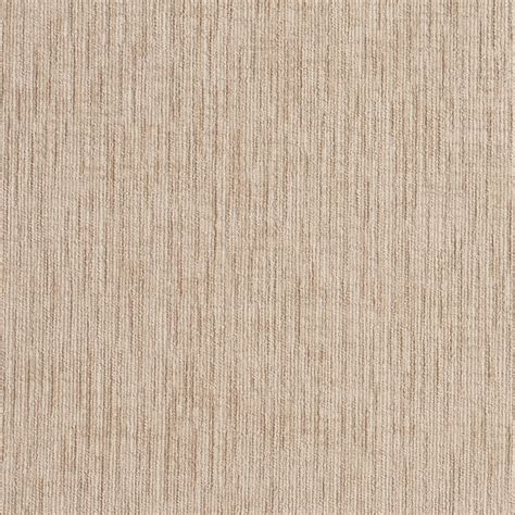 Champagne Beige Solid Textured Chenille Upholstery Fabric