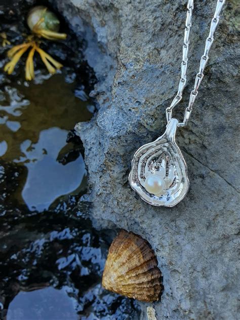 Oyster Shell Necklace Pearl ⋆ Love From Skye