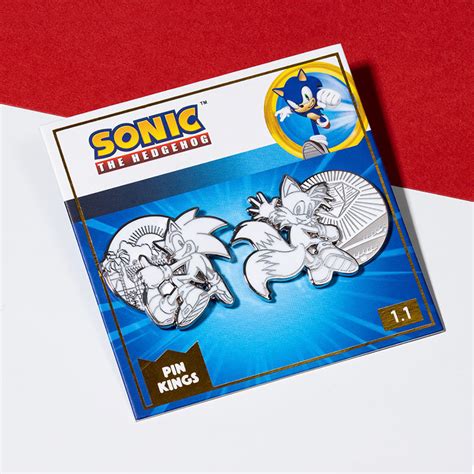 Pin Kings Modern Sonic The Hedgehog Japanese Style Pin Badge Set 11 Numskull Trade