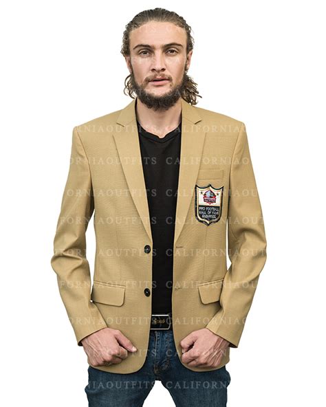 NFL Hall Of Fame Golden Jacket California Outfits