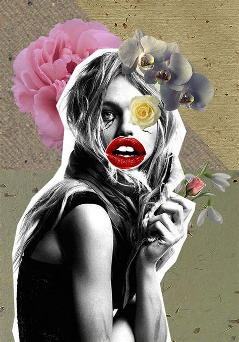 Digital Collages On Behance Photoshop Face Digital Collage Rule Of