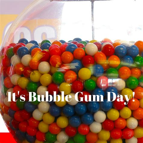 Bubblegumday Blow The Biggest Bubble Without It Popping All Over Your