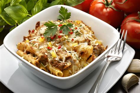 There's almost always some in the fridge; Macaroni and Cheese Casserole With Ground Beef