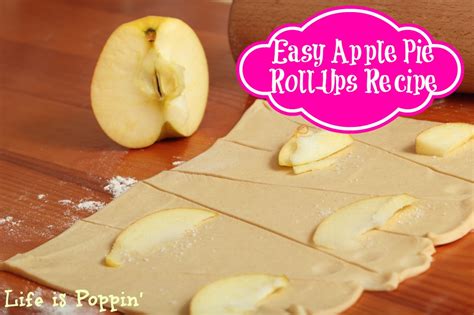 Easy Apple Pie Roll Ups Recipe