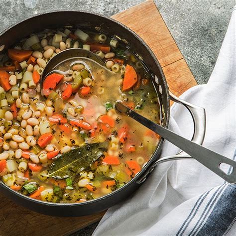 Great northern beans are a staple in soups and stews, and they're the main ingredient in my easy cassoulet. Great Northern Bean Vegetable Soup Recipe - Green Valley | Recipe | Bean and vegetable soup ...