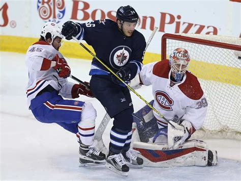 Watch | canadiens claim road victory the canadiens took advantage of a turnover by andrew copp near the winnipeg bench to open the. Habs Game Report: Western road swing mercifully comes to an end after loss to Jets | Jets hockey ...