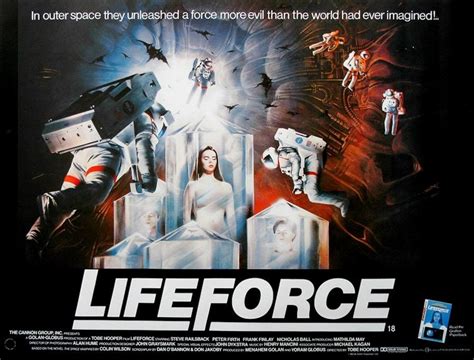 lifeforce lifeforce movie movie poster art horror movie posters