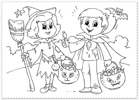 Halloween Pentru Copii Planse De Colorat Planse De Colorat