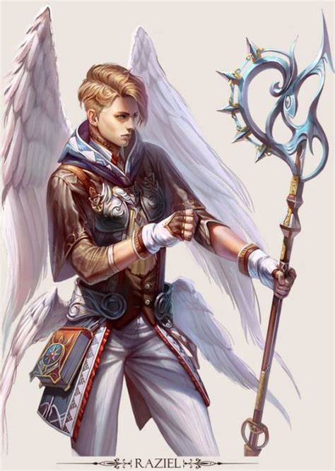 Cassiel Of The Book Power Of Justice Of The Angel Hukkok Arte