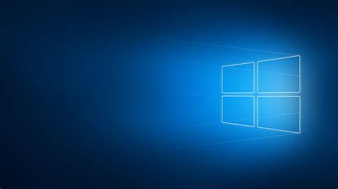 Windows Logo Windows 10 Logo Minimalism Blurred Geometry