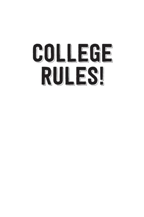 College Rules Th Edition By Sherrie Nist Olejnik And Jodi Patrick
