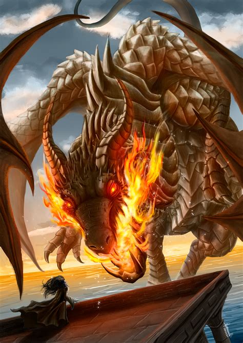 Dragon of Earthsea on Behance