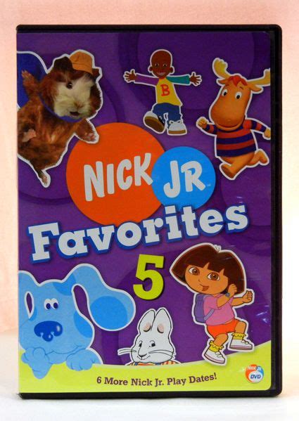 Nick Jr Favorites 5 Full Screen Dvd