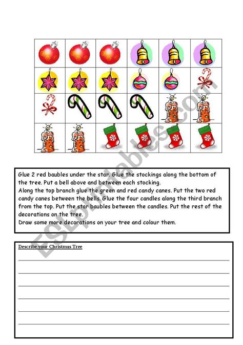 Christmas Read And Do Esl Worksheet By Ritawi