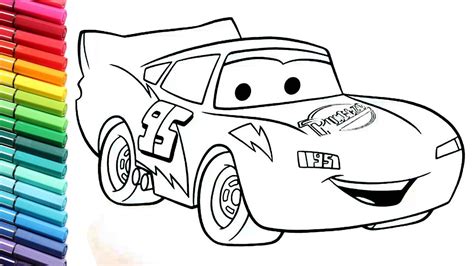 Disney colouring pages for boys. Cars Lightning McQueen Color Pages collection - How to ...