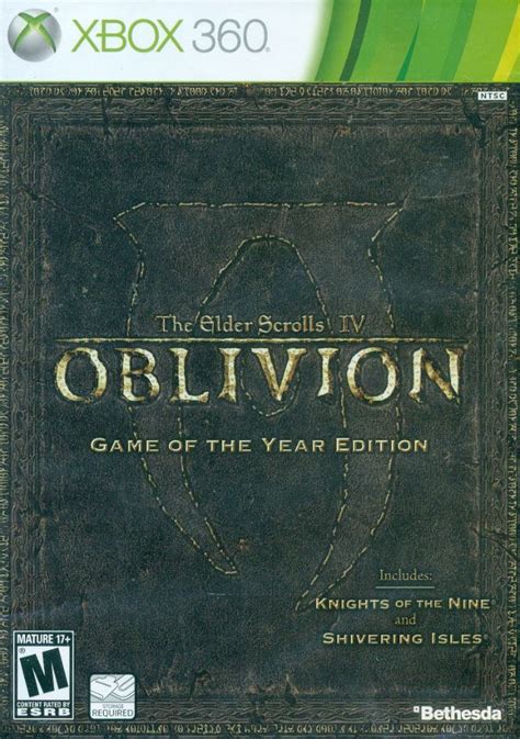 The Elder Scrolls Iv Oblivion Game Of The Year Edition