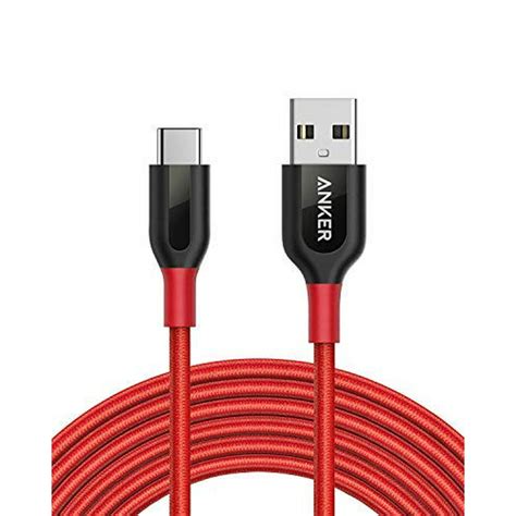 Anker Powerline Usb C To Usb A 10ft Double Braided Nylon Fast