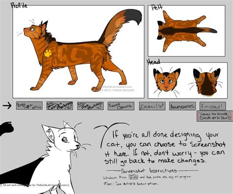 Create Your Own Warrior Cat With Doll Divine Cat Creator