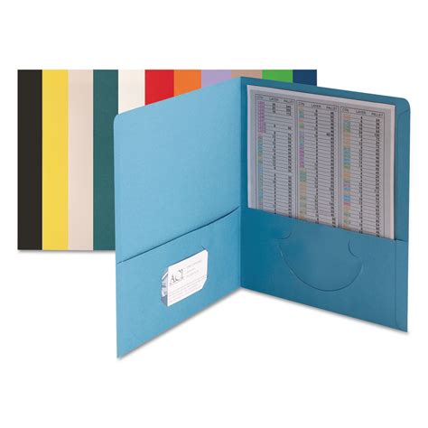 Smead® Two Pocket Folder Textured Paper Lavender 25box National