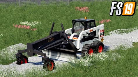 Fs19 Skid Steer Grader And More New Mods Mining Loader Tcbo Mining