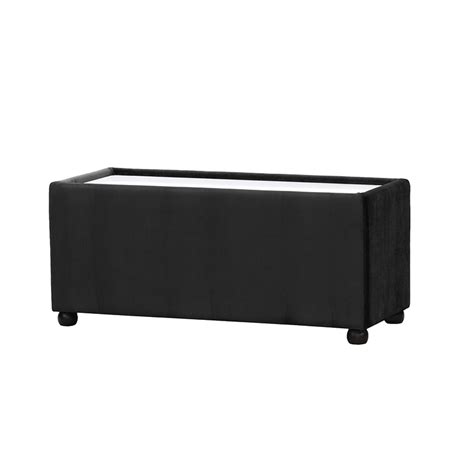 Cristobal white rectangle coffee table set of bassett mirror company. Black Velvet Rectangle Coffee Table | City Furniture Hire