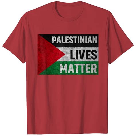 Palestinian Lives Matter Free Palestine Flag Gaza T Shirt Sold By Drew
