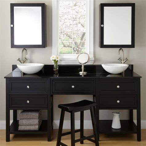 Double bathroom sinks feature a pair of basins rather than a single one. Quiet Corner:Great Ideas for Bathroom Double Sinks - Quiet ...