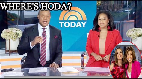 Where S Hoda Todays Hoda Kotb And Savannah Guthrie Spark Concern As