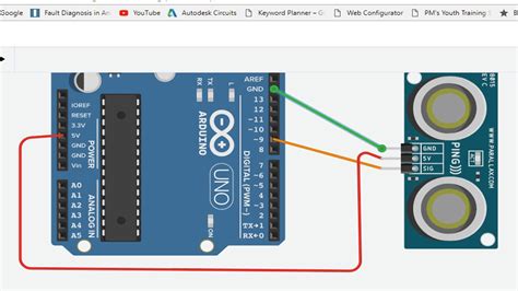 Arduino Tutorial Interfacing Ultrasonic Sensor With Arduino Youtube