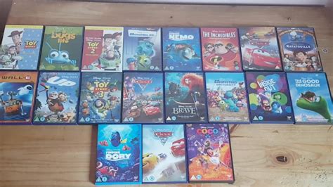 My Pixar Dvd Collection 2018 Edition Youtube
