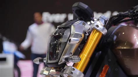 Tvs Motors Unveiled A Brand New Hybrid Motorcycle The Tvs Zeppelin