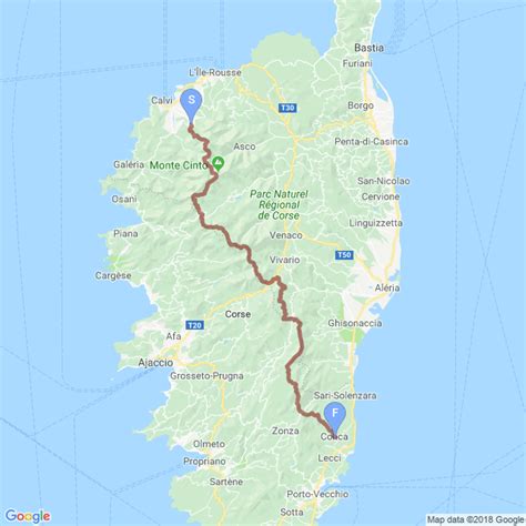 Ergebnis Krug Gruß gr20 route map Suche Pilger Versatz