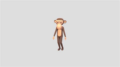 Character Rigged Monkey Buy Royalty Free D Model By Balucg My Xxx Hot