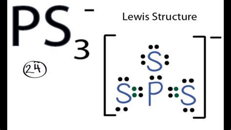 For the krbr4 structure use the periodic table to find the. PS3- Lewis Structure: How to Draw the Lewis Structure for PS3 -1 - YouTube