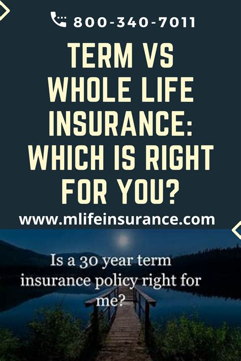 Term Vs Whole Life Insurance Which Is Right For You Life Insurance Quotes Best Life