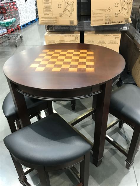 Chess Table And Chairs Costco 8 Images Modernchairs