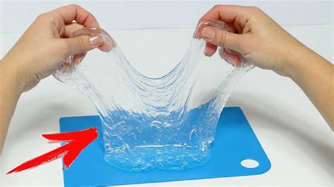 Diy Crystal Clear Slime How To Make Youtube