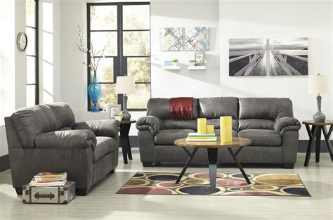 Ashley Bladen 2 Piece Sofa Set In Slate Buy Online On Ny Furniture Outlet