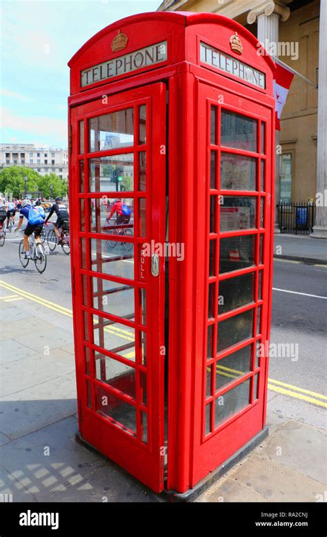 British Phone Booth In London United Kingdom Stock Photo Alamy