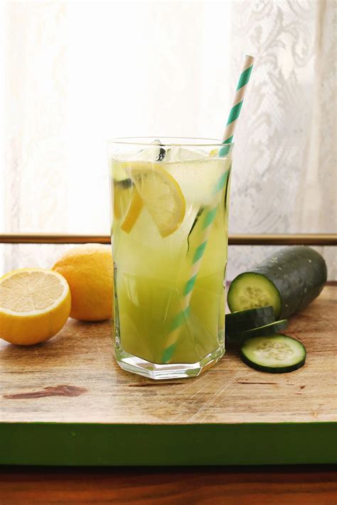 Cucumber Lemonade With Gin A Beautiful Mess